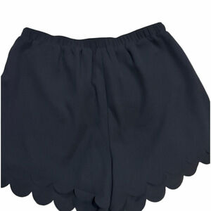 LC Lauren Conrad Black Bubble Asymmetrical Shorts